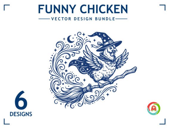 Funny Chicken SVG Design Bundle Review