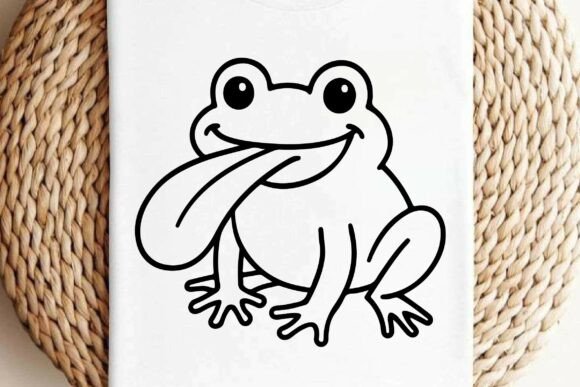 Funny Frog SVG PNG Clipart Silhouette Review