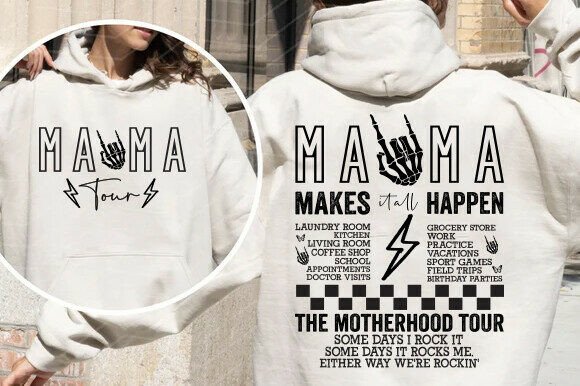 Funny Motherhood Svg, Mama Tour Svg Png Review