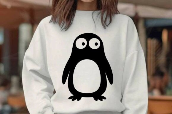 Funny Penguin SVG Clipart Cut File Review