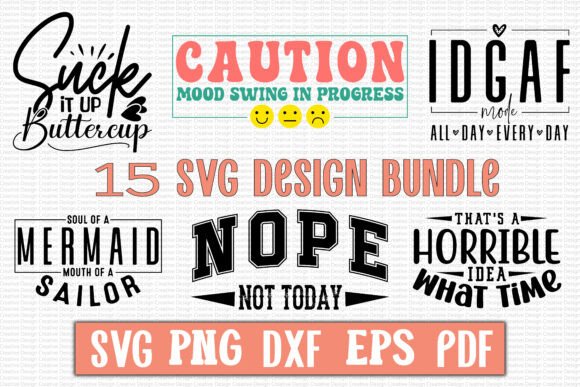 Funny Sarcastic SVG Design Bundle 01 Review