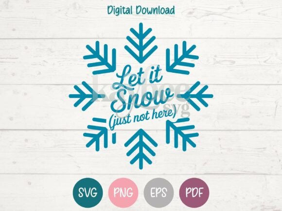 Funny Snowflake SVG PNG EPS PDF Design Review