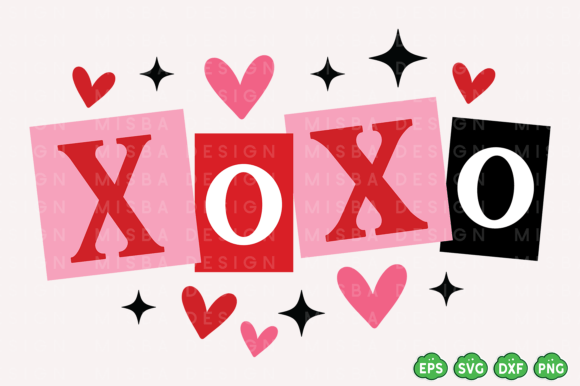 Funny Valentine SVG PNG, Xoxo Review for Embroidery