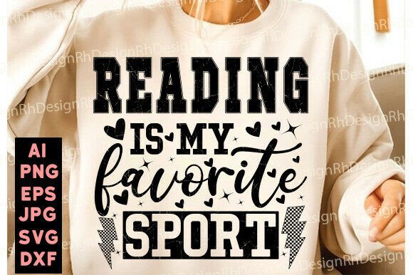 Reading is My Favorite Sport Svg Funny B Review
