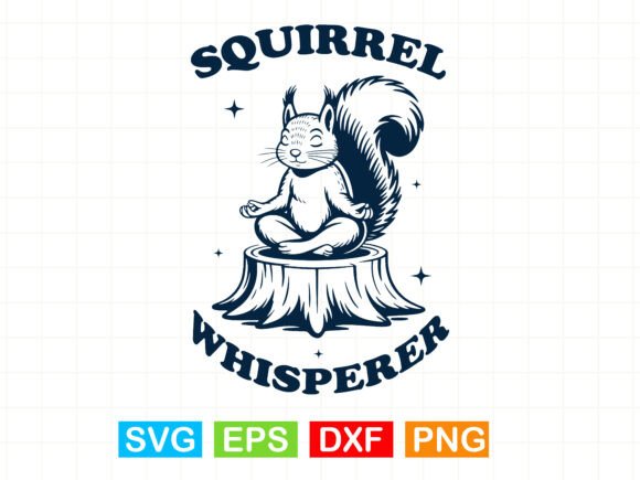 Review: Meditating Squirrel SVG Funny Yoga for Embroidery