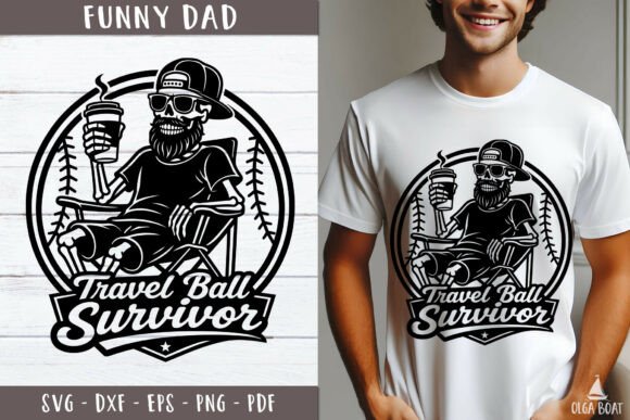 Travel Ball Survivor Dad SVG Funny: A Designer Review